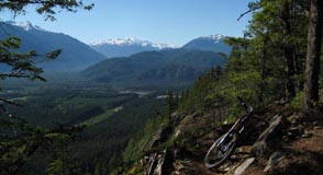Riding in Squamish